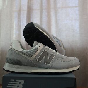 New Balance 574 Men's Light Gray Sneakers